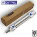 جک پنوماتیک قلمی Aircontrol با کورس 100 میلی متر و قطر 16 میلی متر مناسب برای فضاهای کوچک و کاربردهای دقیق